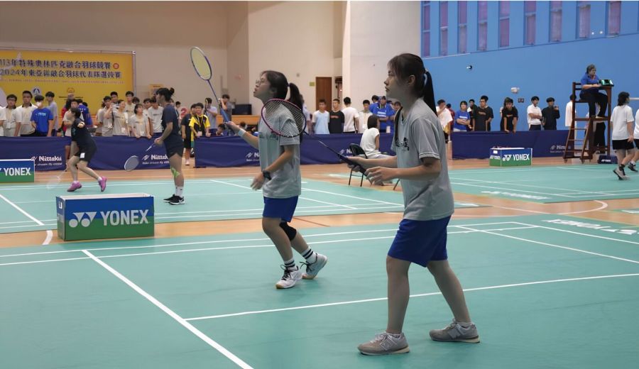 2024特奧融合羽球賽展開 選拔4選手參賽東亞區競賽 306 CNEWS195240427a02