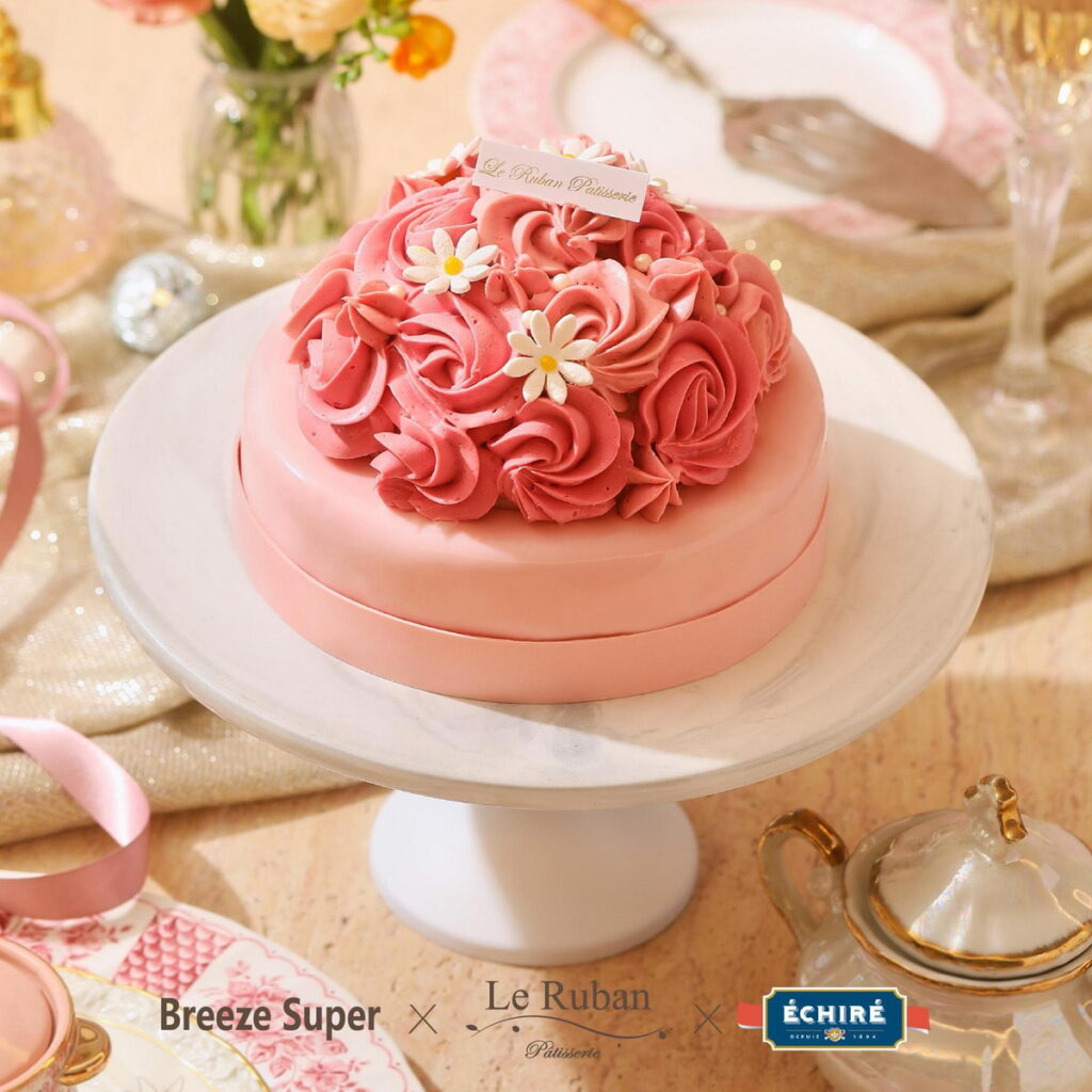 Breeze Super X Le Ruban Pâtisserie X ÉCHIRÉ 繁花巴黎艾許奶油霜蛋糕