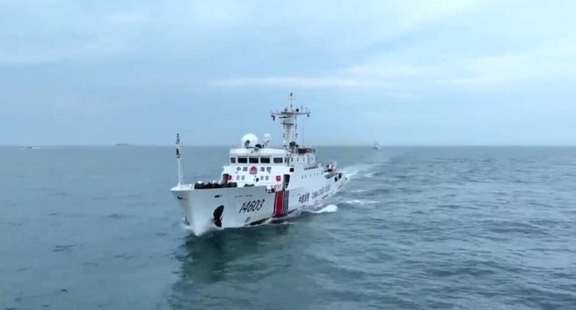 福建海警在金門附近海域 依法開展常態化巡查