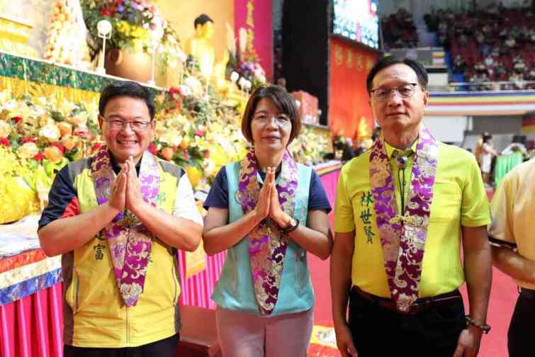 ▲前彰化市長邱建富、立委黃秀芳、彰化市長林世賢等北彰化三強相爭。（照片翻攝臉書）