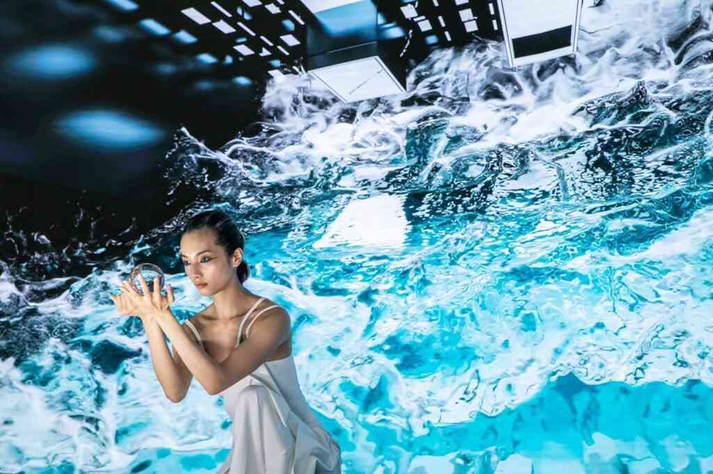 ▲水晶球女舞者蔡欣妤。(台中市文化局提供)