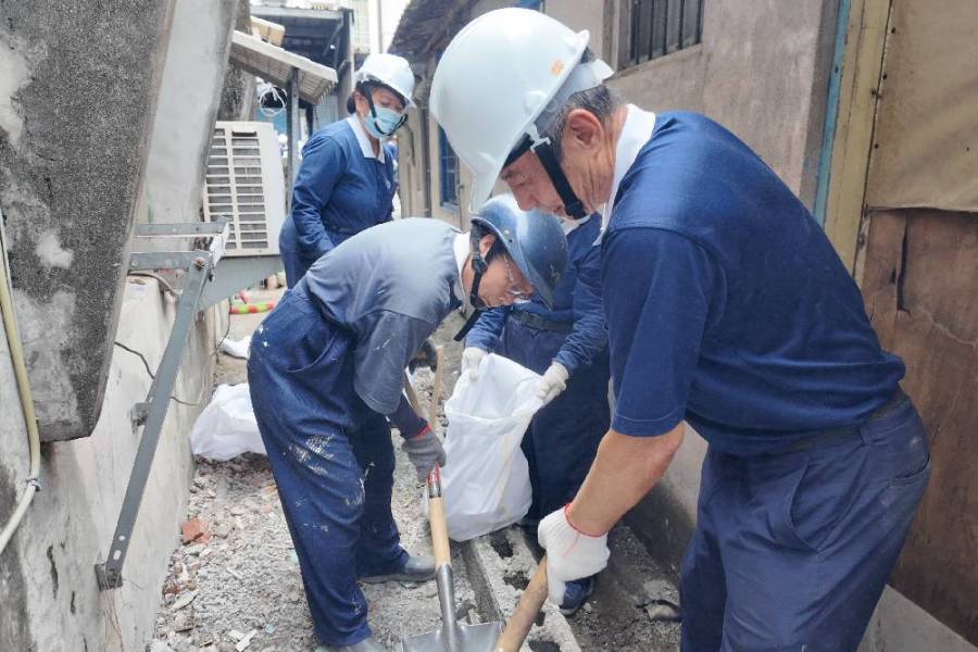 發揮大愛精神 慈濟全台志工接力協助花蓮震災復原 275
