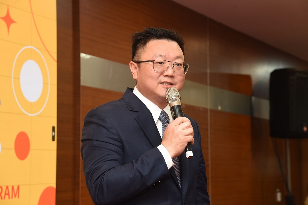 ▲工業會理事長黃清譽致詞。