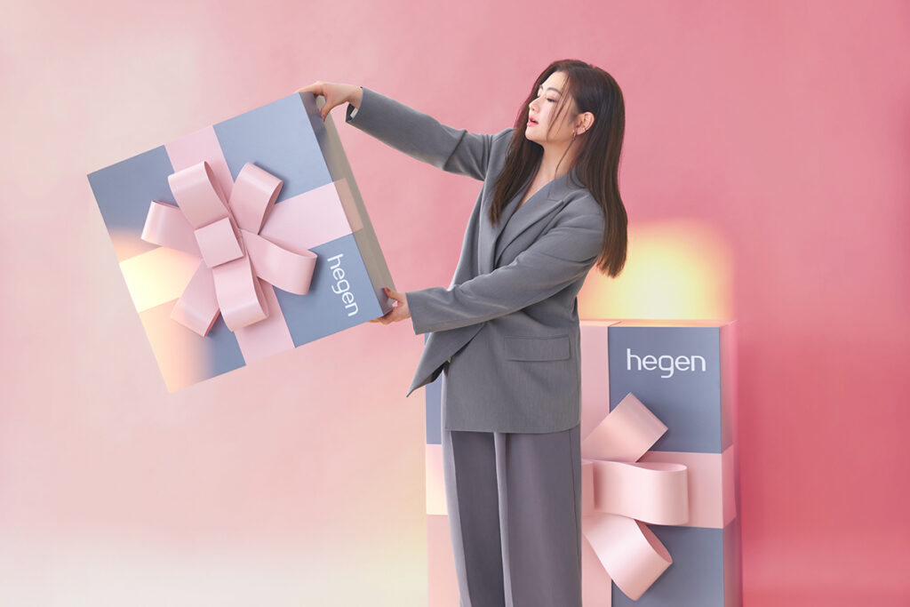 Selina笑說自己是好孕女神,已跟hegen囤貨5組。