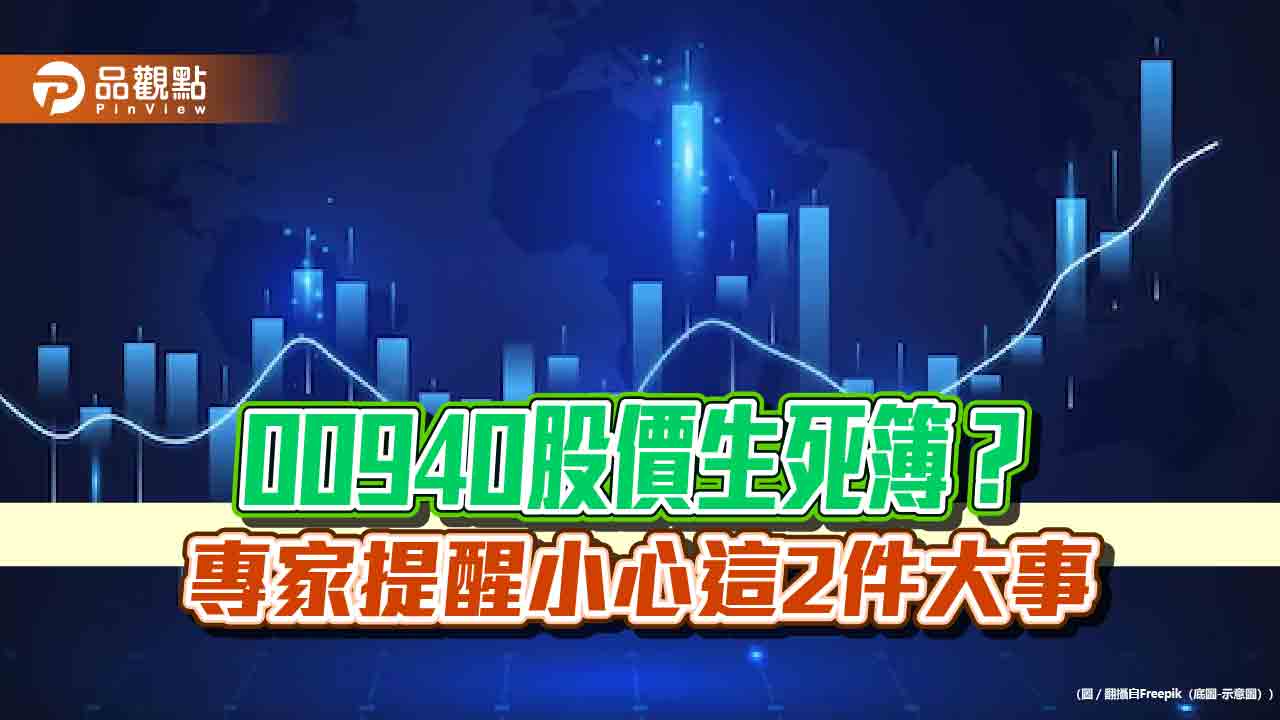 00940股價將有2大考驗 專家提醒別不信邪!