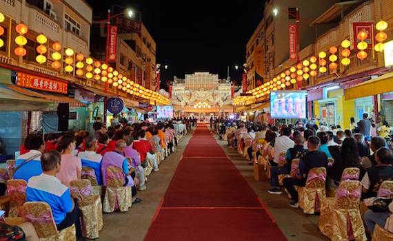 為新港開台媽祖祝壽 奉天宮辦六俏舞、聯歡晚會同歡
