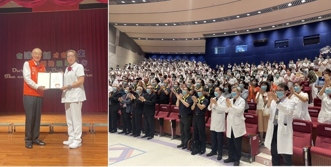 高雄榮總舉行輔導會南區護師節慶祝活動 表揚127位護理師
