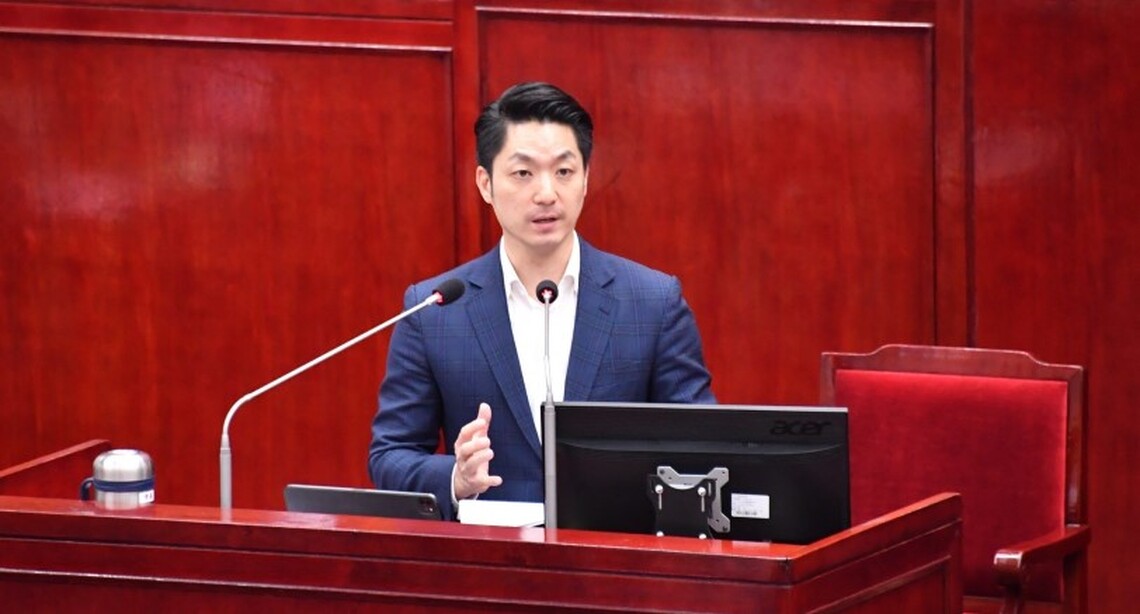 赴議會報告第一次追加減預算案 蔣萬安關懷長者照顧與教育政策推動