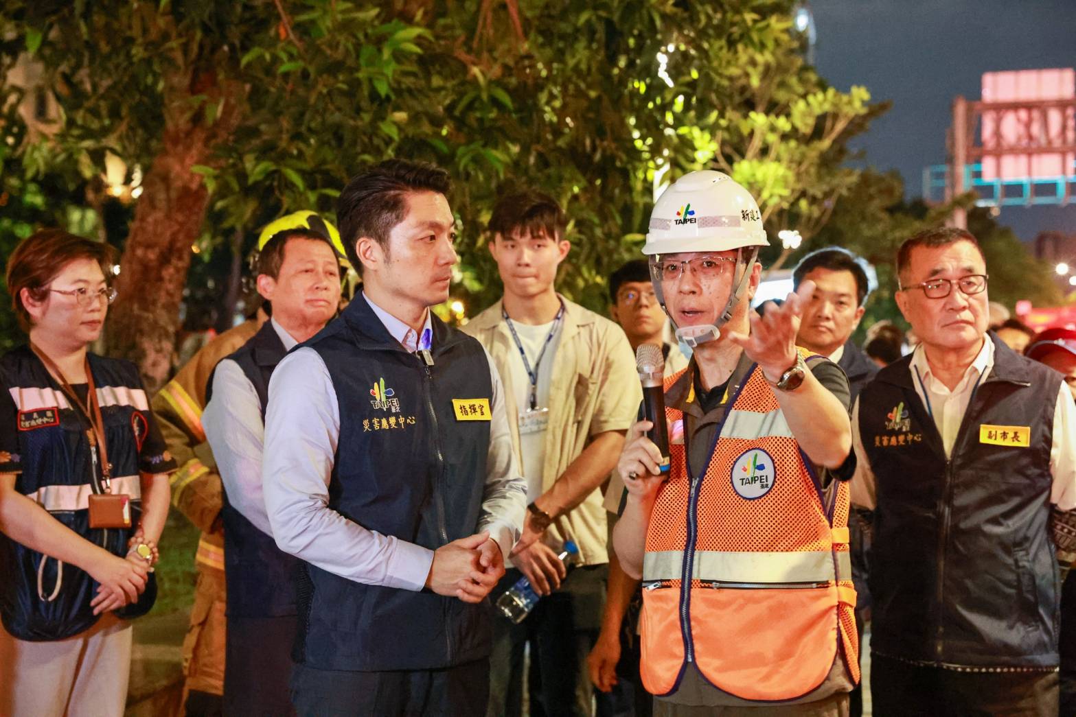 北市強降雨無預警演習　蔣萬安：居安思危做好防災準備