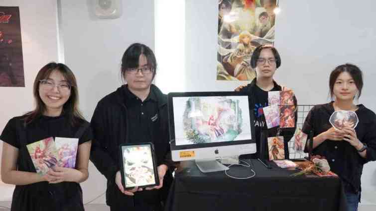 ▲大葉大學多媒體學程歡迎大家來欣賞他們的畢業製作。（大葉大學提供）