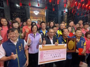 發揚媽祖慈愛精神 　三重義天宮捐409萬醫療器材、天后宮捐20萬關懷新住民