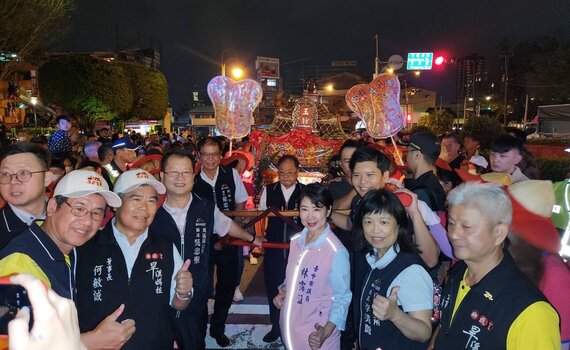 台中樂成宮「旱溪媽祖」遶境十八庄祈福 回鑾安座圓滿成功
