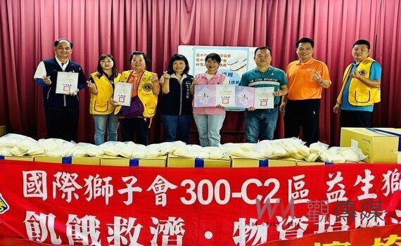 公私協力愛心捐贈 中市南區26處社區照顧關懷據點受惠
