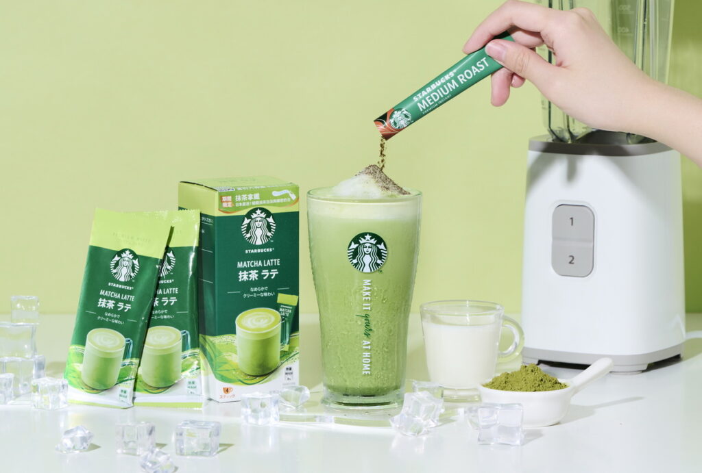 超人氣「星巴克®抹茶拿鐵膠囊」也在今年強勢回歸 ,雀巢多趣酷思將日本精選研磨抹茶
