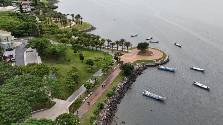 新登場!「米倉無限公園」淡水河八里左岸A+級水岸廊帶全面開放