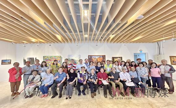 彰化縣青溪文藝學會會員聯展 走過四十年各式創作藝境深遠