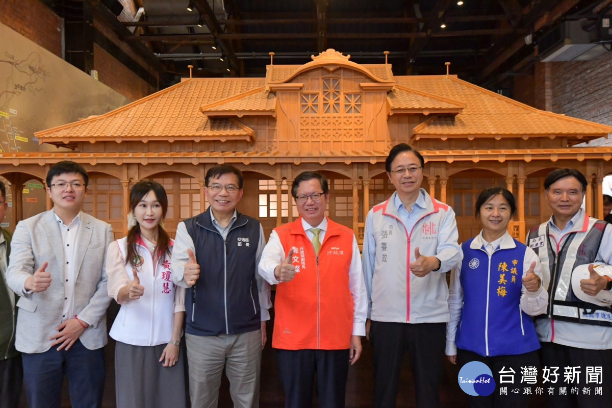 鄭副院長與貴賓合影。<br /><br /> <br /><br />