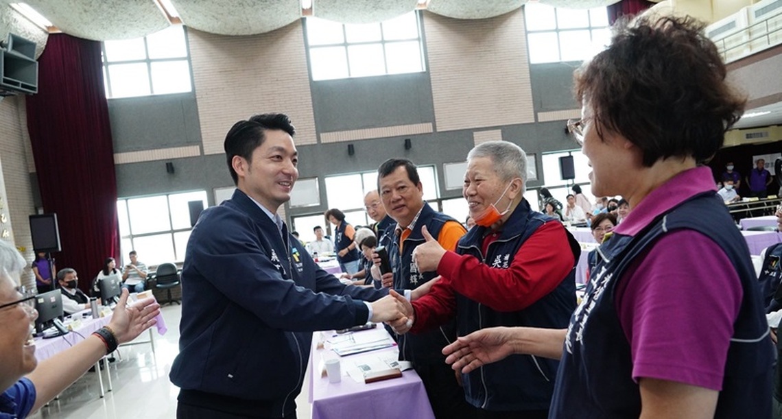 出席中正區「市長與里長有約」會議 蔣萬安對辛苦里長們致上最高感謝！