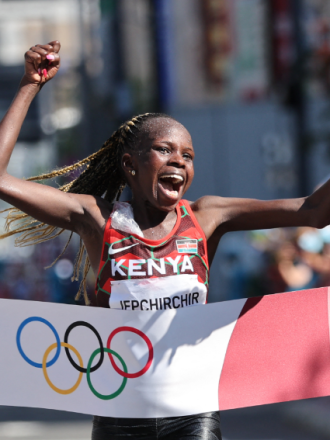 Peres Jepchirchir 照片來源：runningmagazine.ca