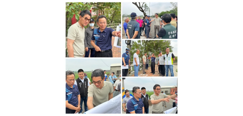 雲林縣立委劉建國爭取四鄉鎮改善水利署全力支持