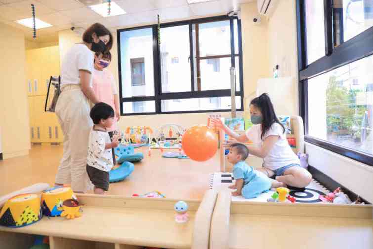 ▲神岡兒少家庭福利館。（台中市社會局提供）