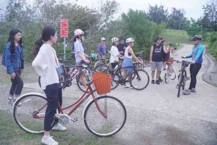 ▲紀念國姓爺鄭成功400歲誕辰，雲嘉南展開大規模歷史騎乘之旅，認識雲嘉南濱海之美。（記者魏冠中攝）