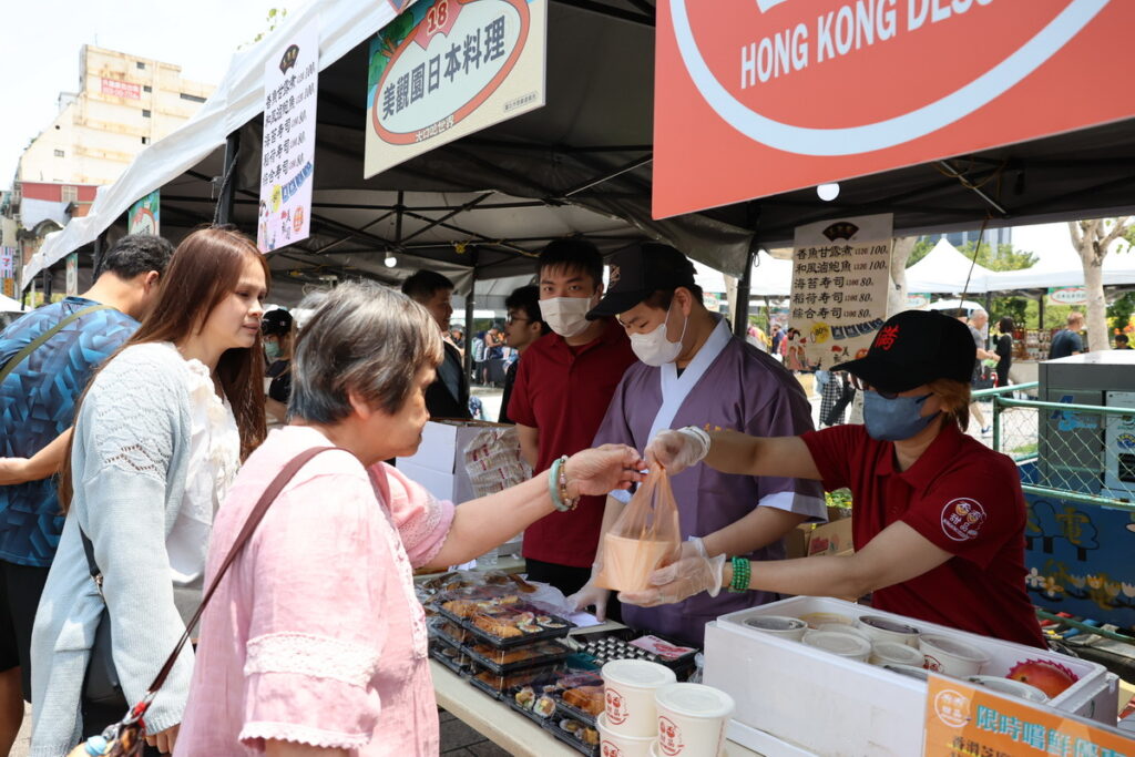 「2024 大口吃世界 美食市集」店家推薦民眾日料美食