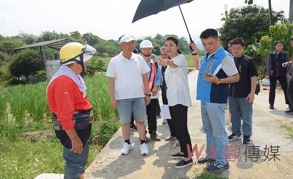 改善埔里基層建設 許淑華會勘核定2千5百餘萬元