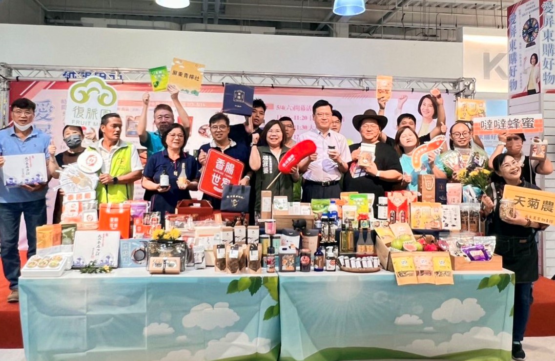 ▲連續六年在大樂舉辦屏東好物展登場（店方提供）