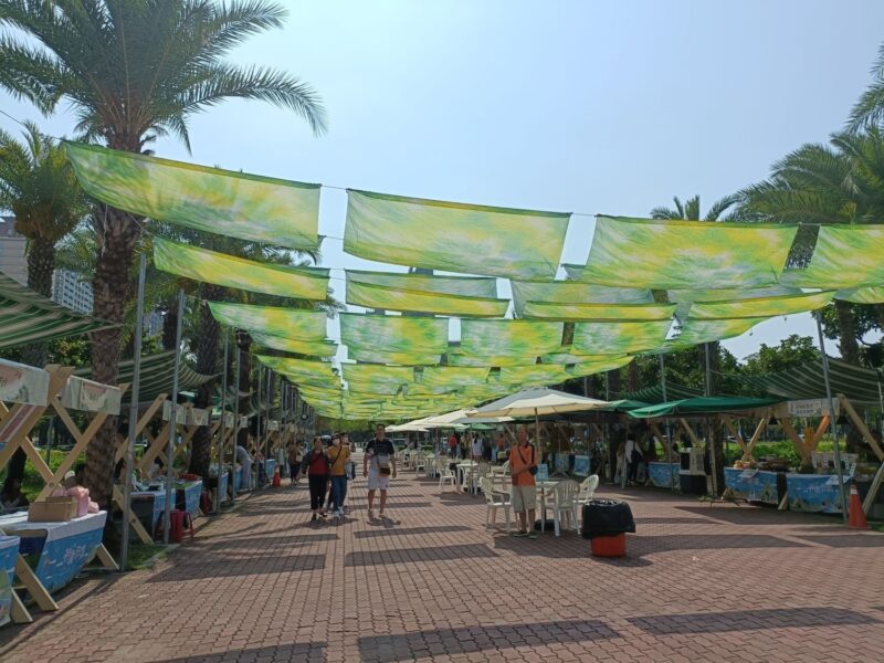 神農市集梅香滿溢 還有廉政宣導答題送好禮