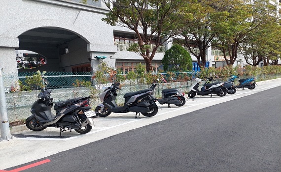 新北美樂地2.0 中和中山路新增73免費機車格