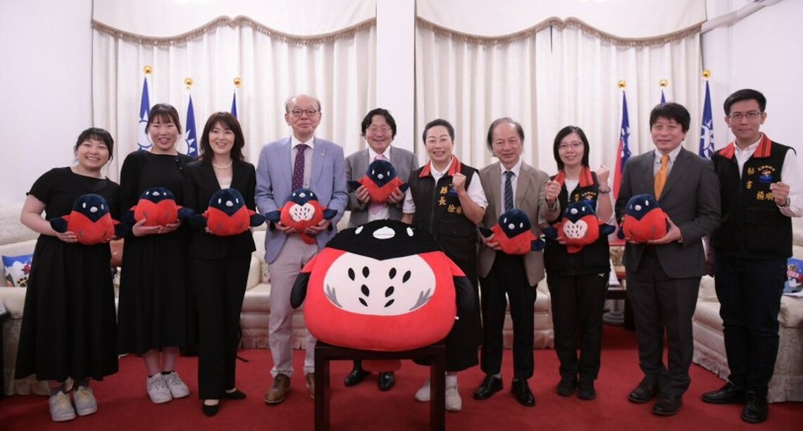 為花蓮震災雪中送炭 NPO日本少年少女交響樂團協會拜會徐榛蔚 見證台日友好 為花蓮加油