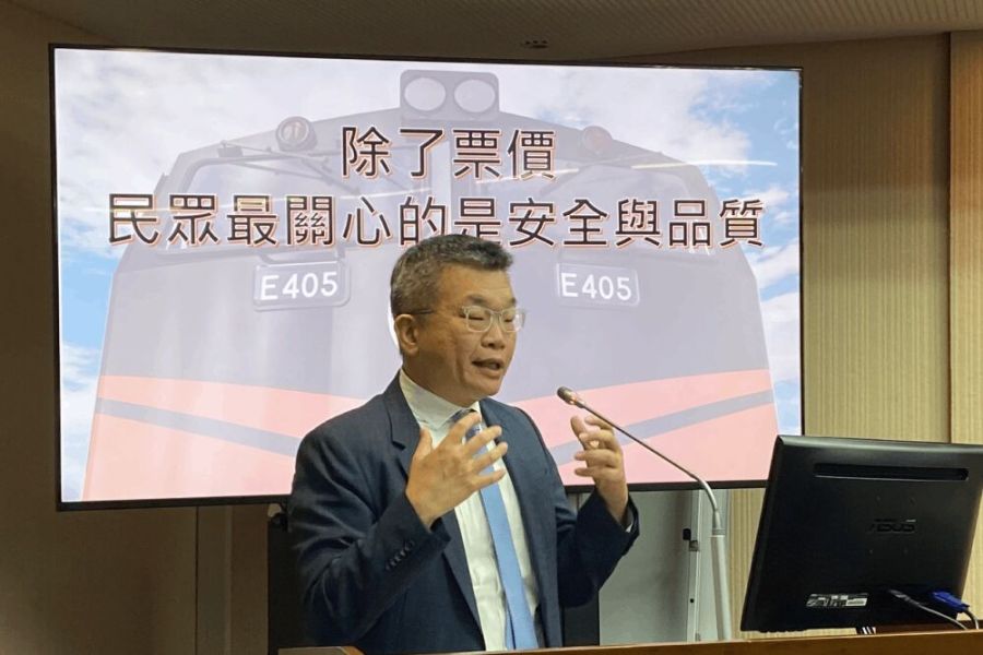 台鐵下半年將提票價調整方案 蔡其昌籲:應先做好安全及服務 252 照片來源:蔡其昌國會辦公室