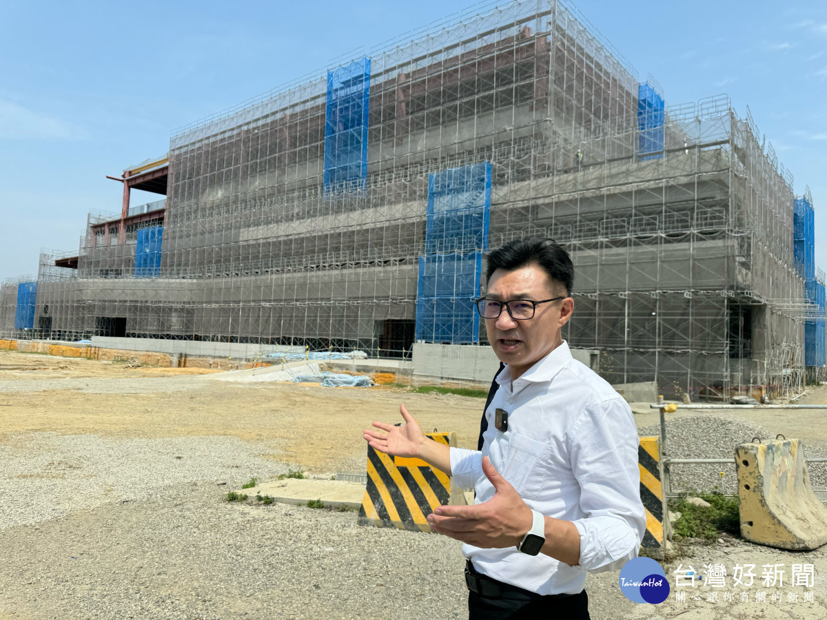 江啟臣爭取水湳轉運中心增設高速路網聯絡專用道。