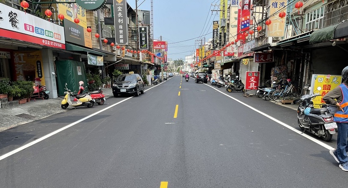 台水公司七區處汰換高市仁武區中正路自來水管線  提升供水品質