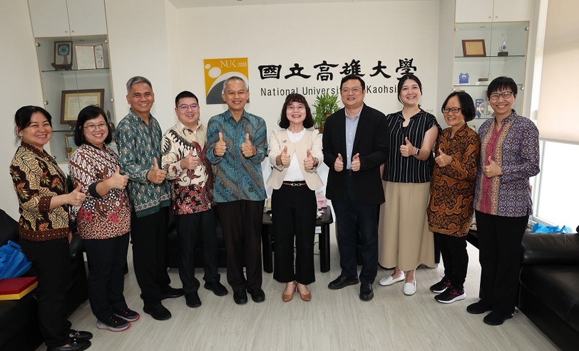 高雄大學鏈結國際 印尼世界大學到訪 洽談學術交流、學生交換合作