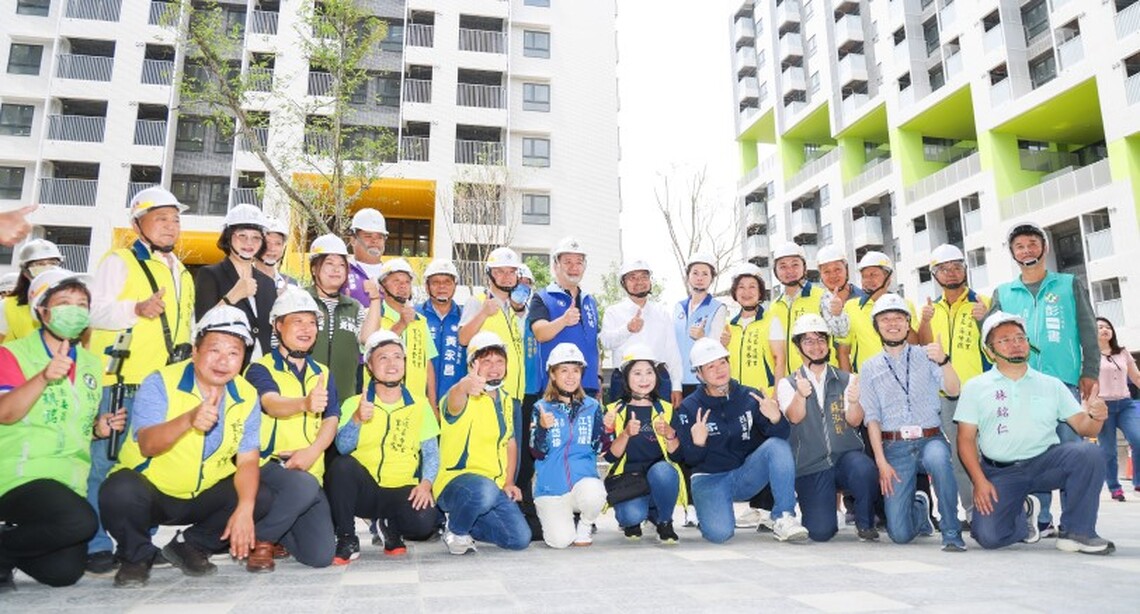 視察三峽國光二期青年社宅 侯友宜盼青年朋友在新北安居樂業