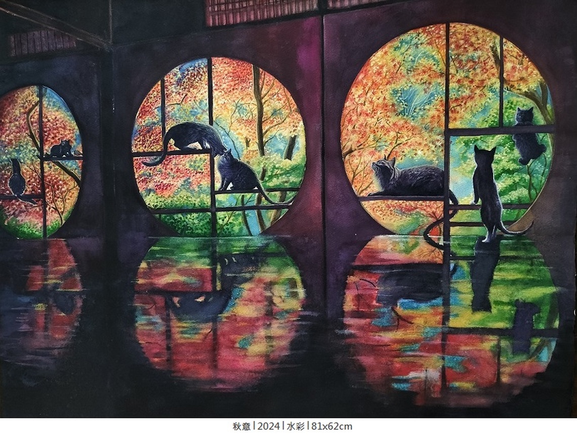新思維人文空間「鏡像‧解碼」林育谷創作個展 解碼人類心靈 趨向本質回歸