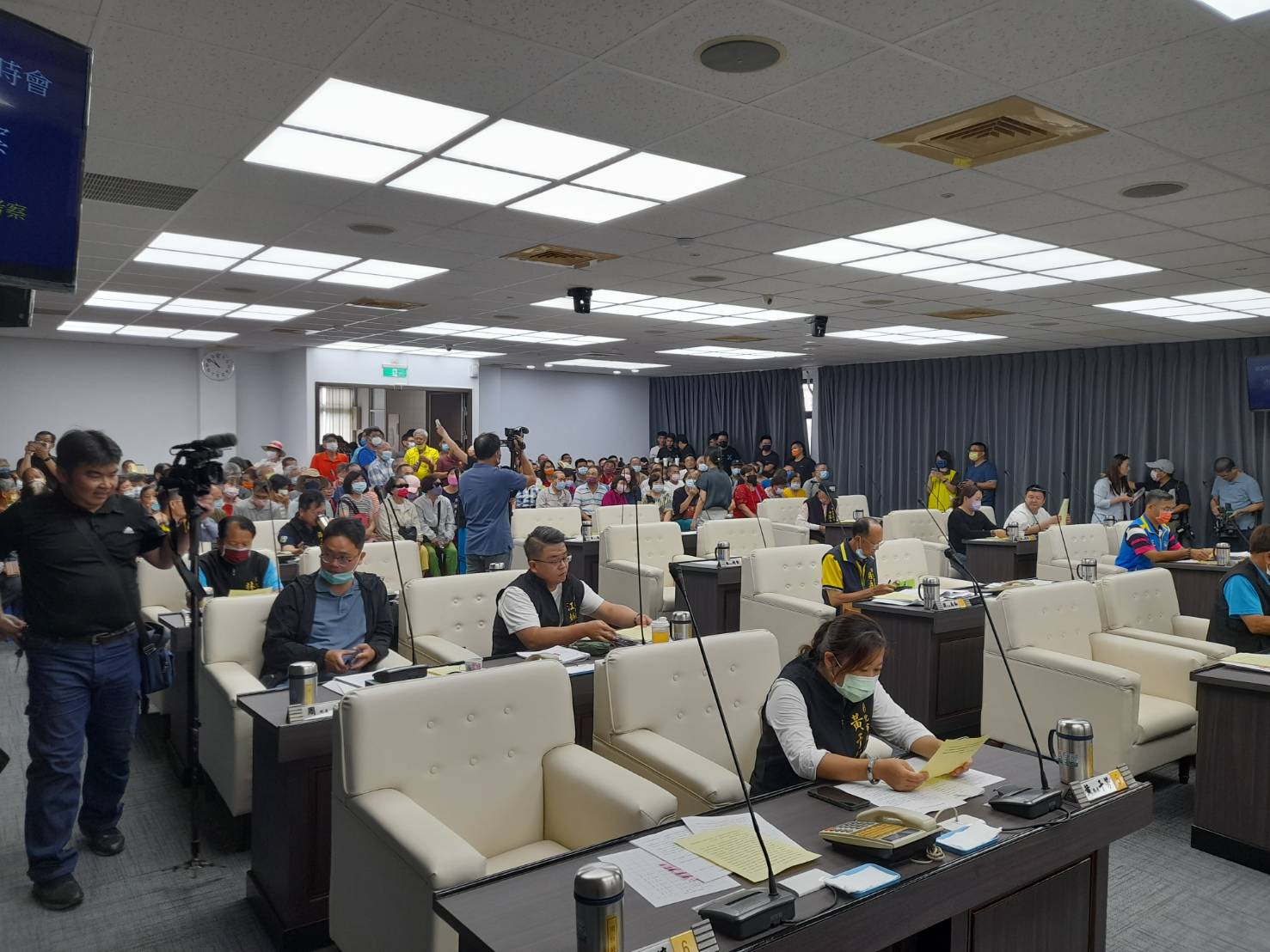 ▲彰化市公所擬再提出「彰化藝術生命園區（火葬場）」規劃案，市代表會主席陳文賓希望公所先做好和當地民眾溝通後，再討論。（資料照　記者張溎壕攝）