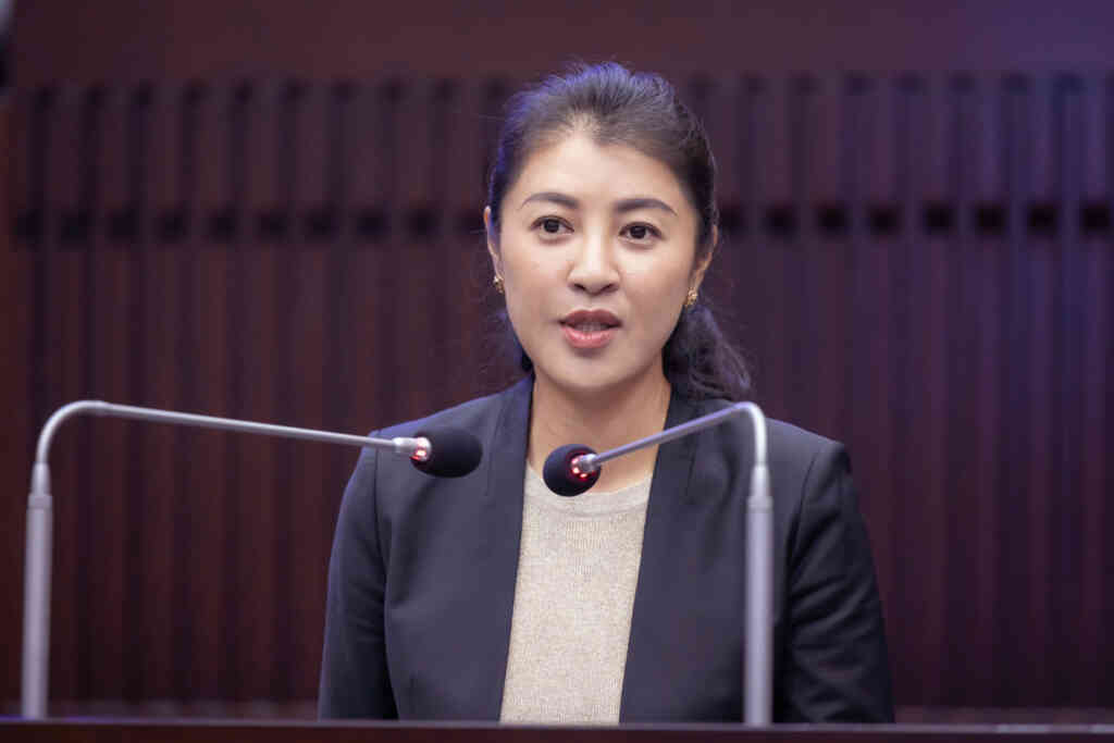 ▲南投縣議會今天召開第20屆第3次定期會,縣長許淑華除了向大會報告縣府半年來施政進度成果及未來規劃方向。(記者張玉泰翻攝)