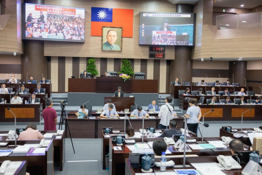 南投縣議會開議 許淑華進行施政總報告