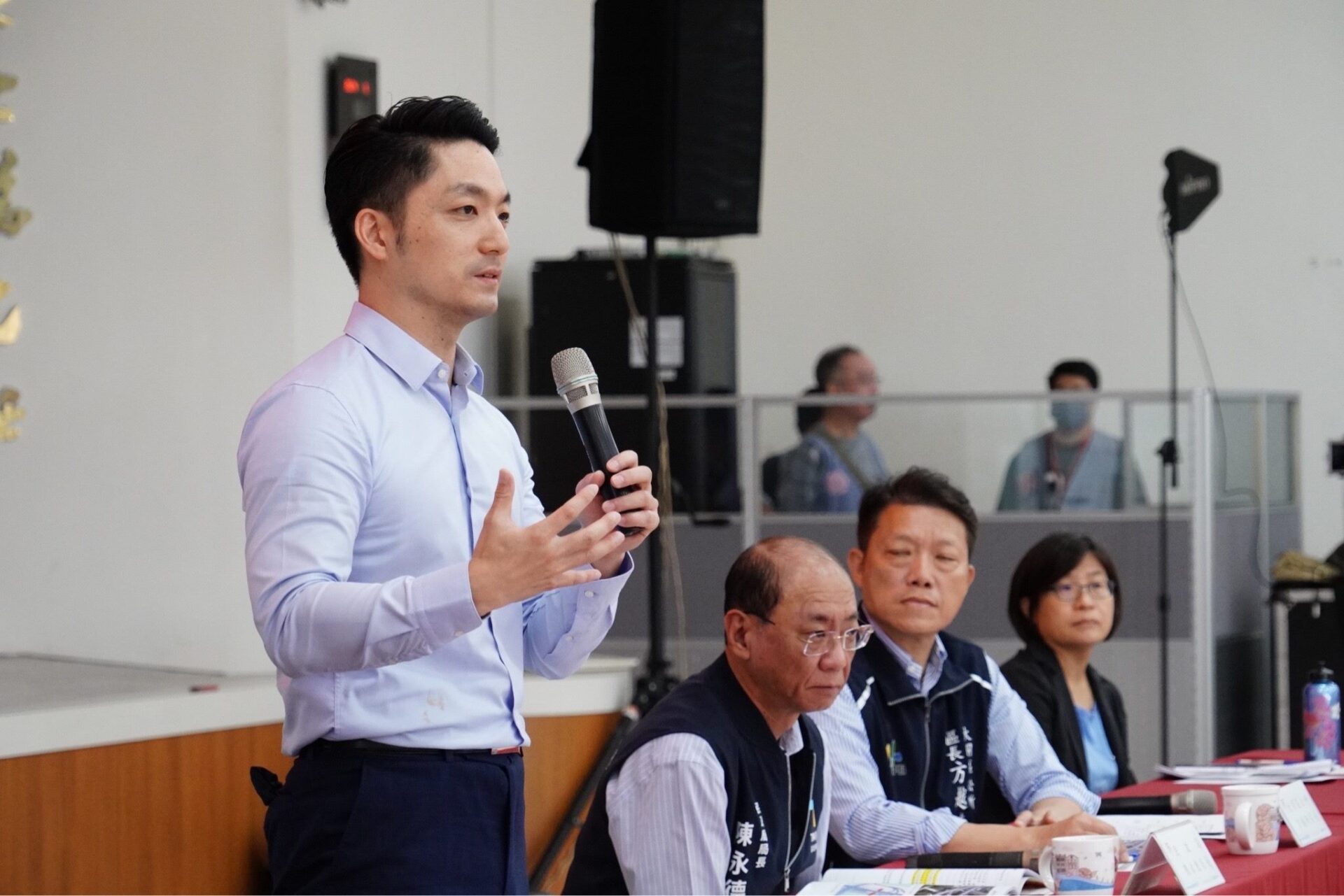 蔣萬安與里長有約:啟動淡水河水岸營造成為台灣重要觀光景點