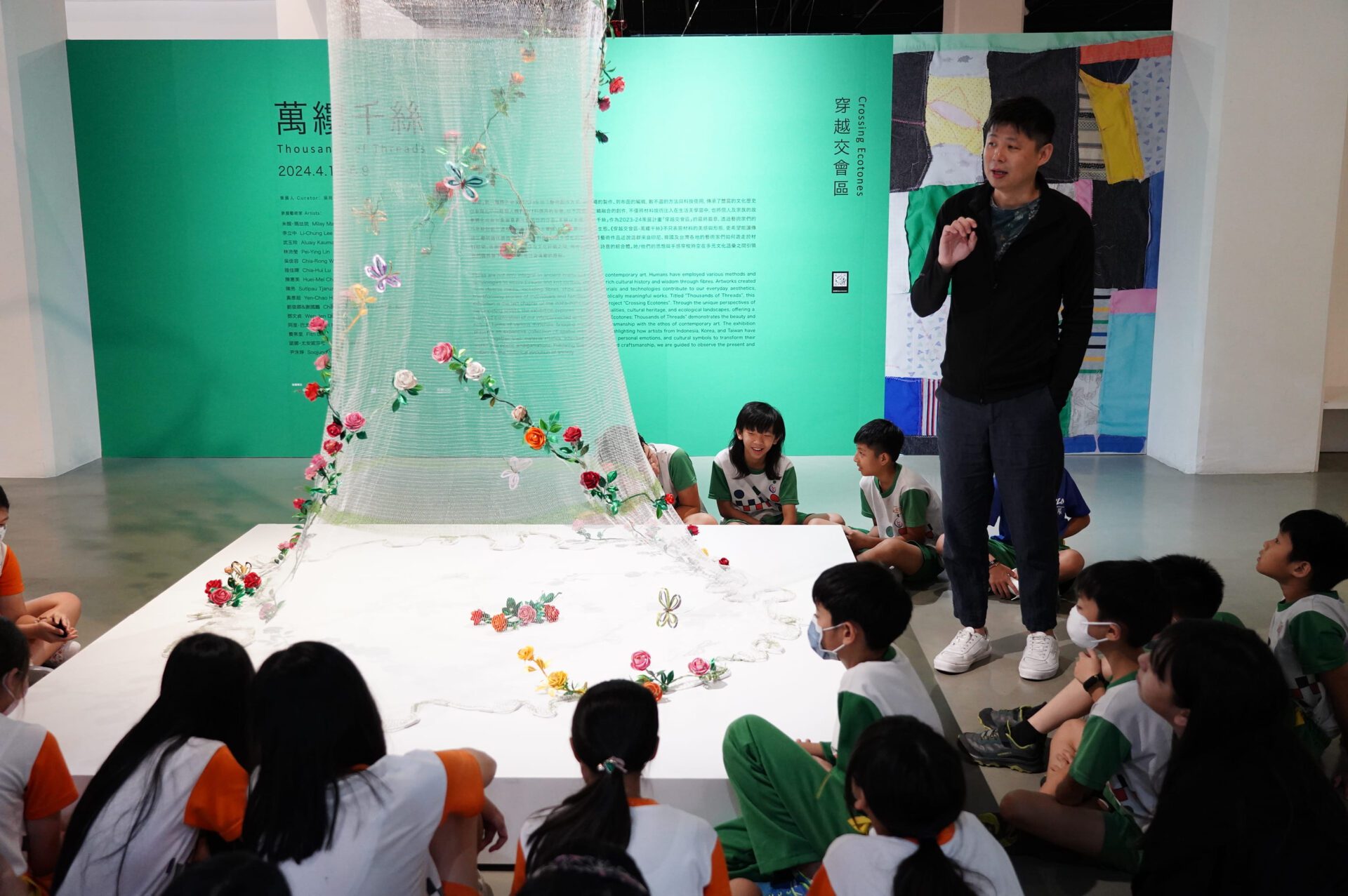 當代藝術與傳統工藝對話 纖博館原民藝術家大型作品超吸睛