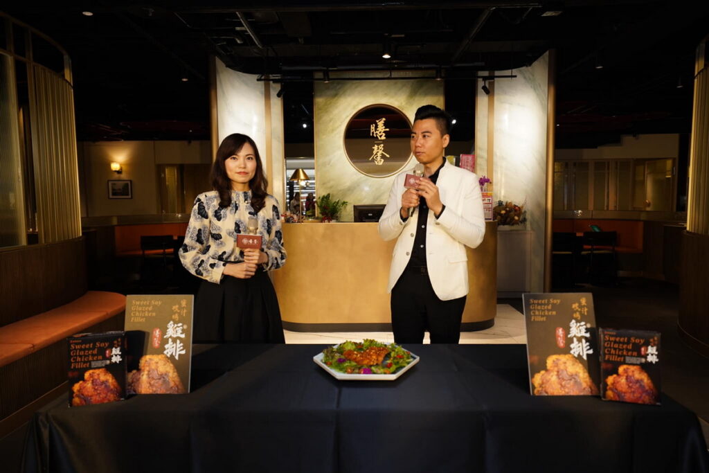 膳馨創辦人蔡馨誼及鄭乃綱。