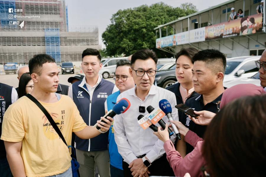 角逐2026台中市長？江啟臣：民意支持當然就順勢而為 199