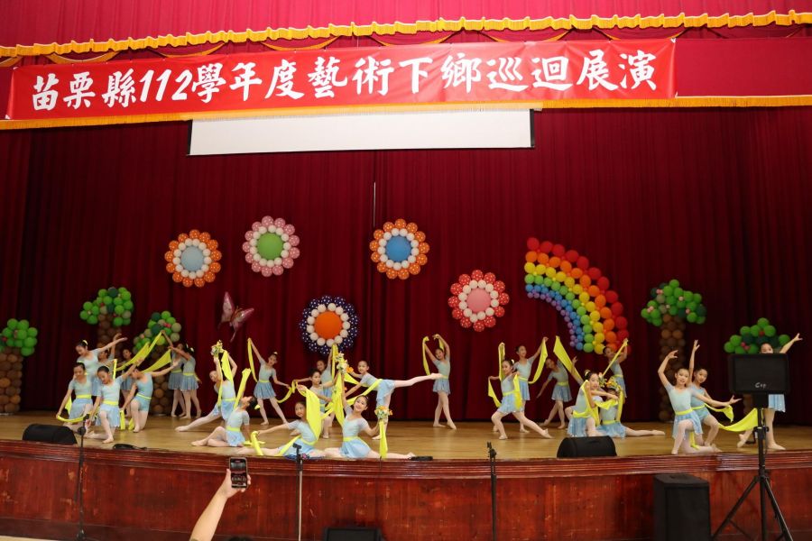 藝術下鄉巡迴展壓軸苗栗市 11校學生精湛演出