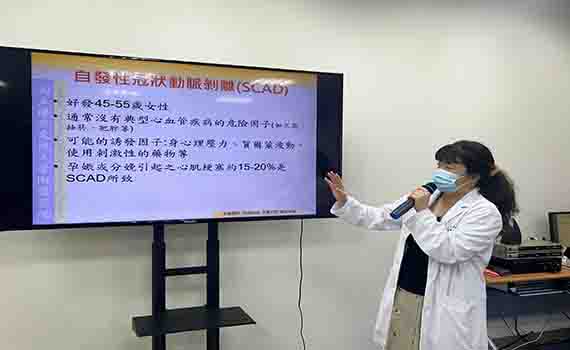 剖腹產後突心梗胸痛倒下 陽明交大附醫搶救脫險