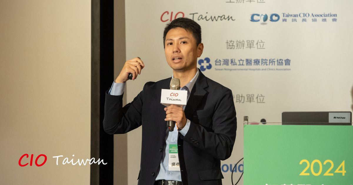 ◤ NetApp 技術顧問吳偉壽。