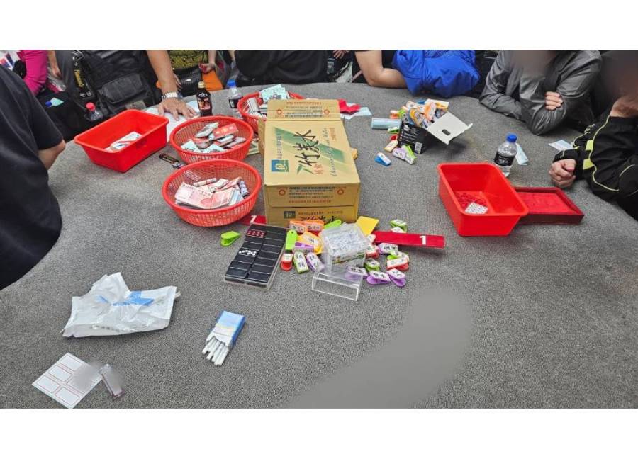宮廟旁鐵皮屋藏賭場 清晨攻堅逮38人全送辦 230 cnews204240509a01