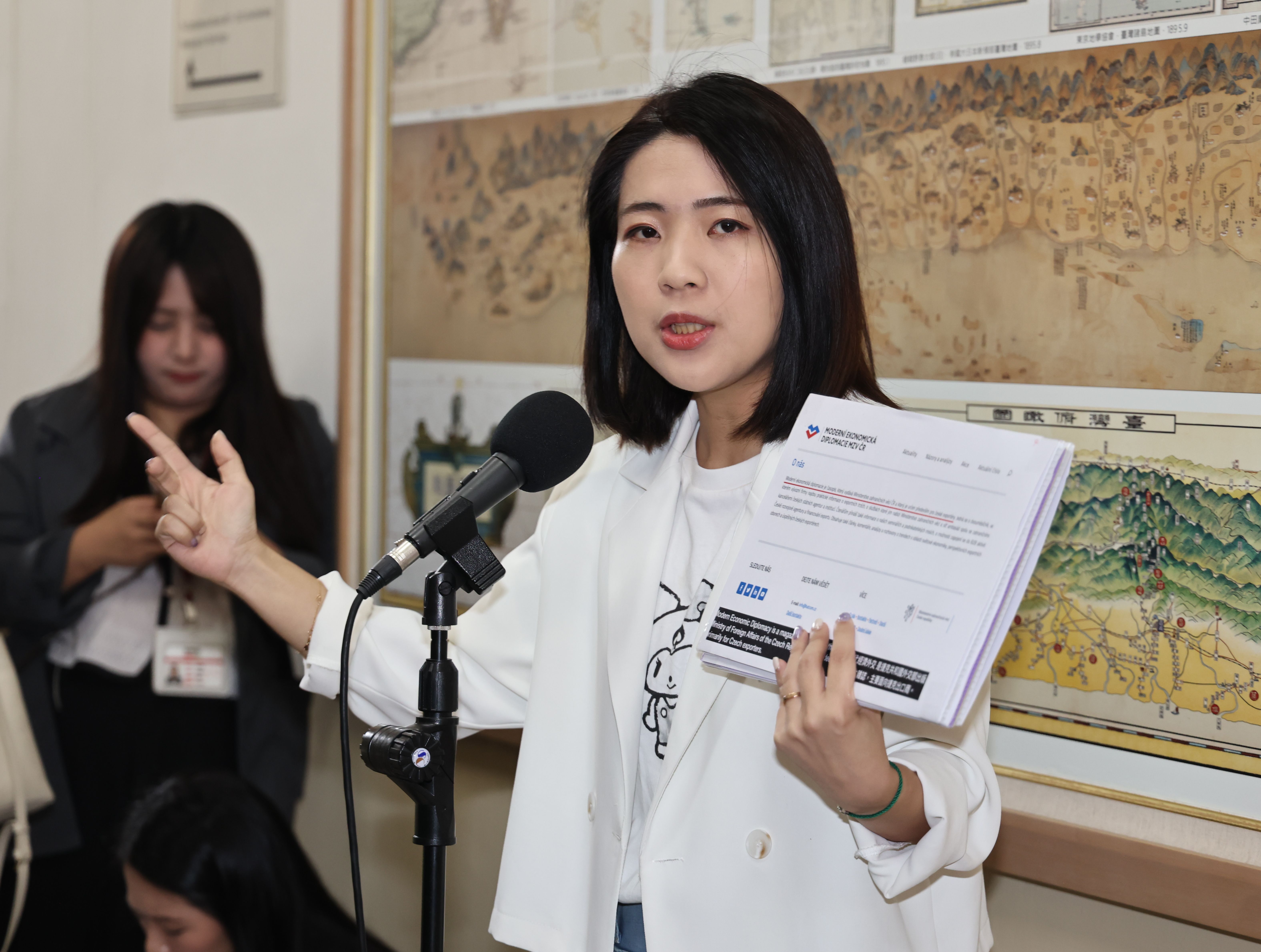 國民黨立委徐巧芯近兩個月來話題不斷,是現任立委聲量王。資料照片/林啟弘攝